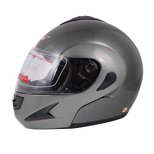 κρανος full face flip up v200 x-large - γκρι κρανος full face flip up v200 x-large - γκρι