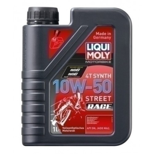 Liqui moly motorbike 4t synth 10w-50 street race 1lt
