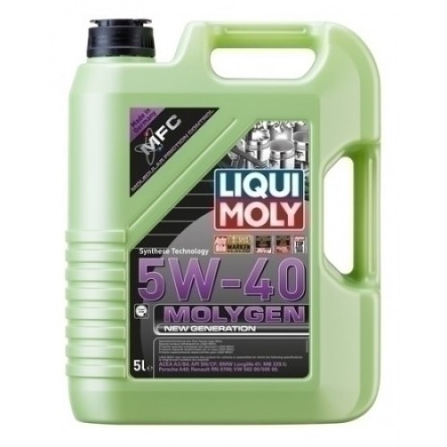Liqui moly molygen new generation 5w-40 4000ml