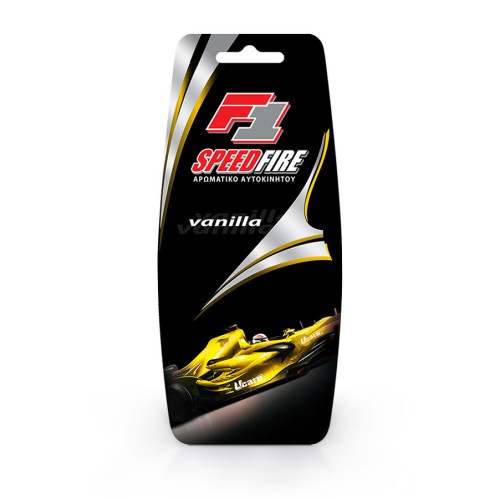 αρωματικό f1 speedfire air freshener - vanilla