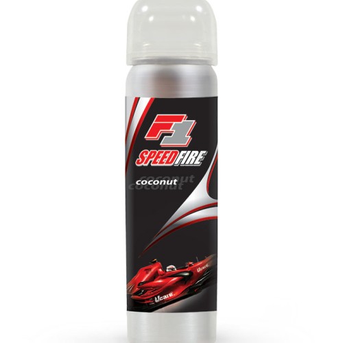 αρωματικό f1 speedfire spray air freshener - coconut 75ml
