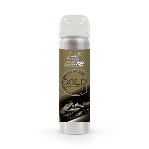 αρωματικό f1 speedfire spray air freshener - gold 75ml