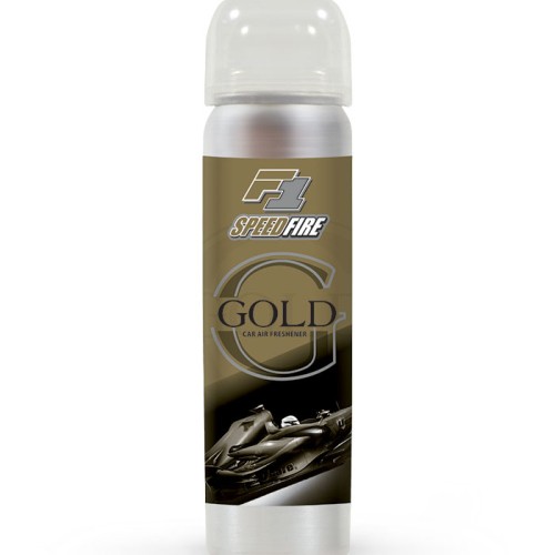 αρωματικό f1 speedfire spray air freshener - gold 75ml