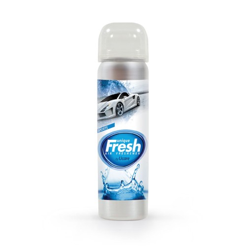 αρωματικό unique fresh spray air freshener - sports 75ml αρωματικό unique fresh spray air freshener - sports 75ml
