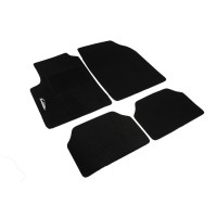 μοκέτα πατάκια evolution carpower set 4τμχ μαύρο