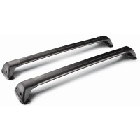 μπάρες οροφής flush 0.95 μαύρες whispbar yakima