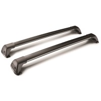 μπάρες οροφής flush 1.00 μαύρες whispbar yakima