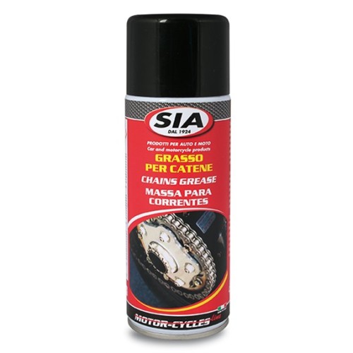 γράσσο αλυσίδας σπρέι moto 400ml 1τμχ sia γράσσο αλυσίδας σπρέι moto 400ml 1τμχ sia