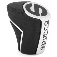 λεβιές ταχυτήτων black leather-aluminium universal 1τμχ sparco
