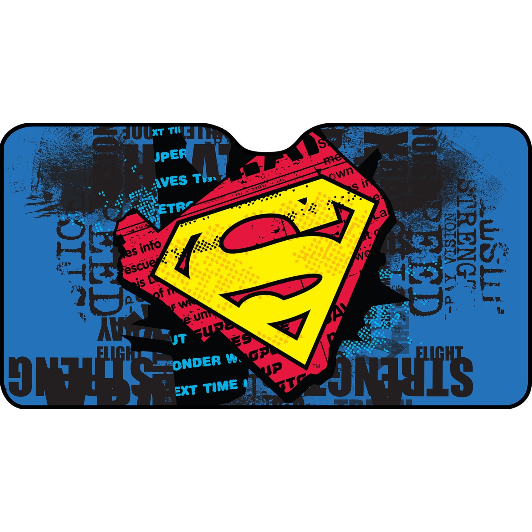 Ηλιοπροστασία Αυτοκινήτου 130x70cm Superman 1τμχ Colzani