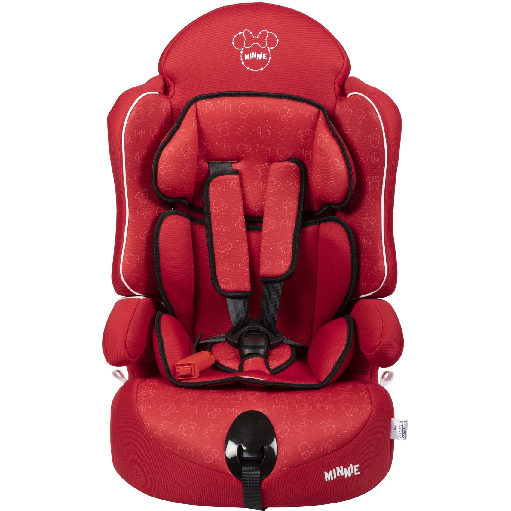 Καθισματάκι Αυτοκινήτου Παιδικό 9-36kg Minnie κόκκινο 1τμχ Colzani