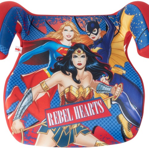 καθισματάκι αυτοκινήτου booster παιδικό 15-36kg batgirl - supergirl - wonderwoman 1τμχ colzani