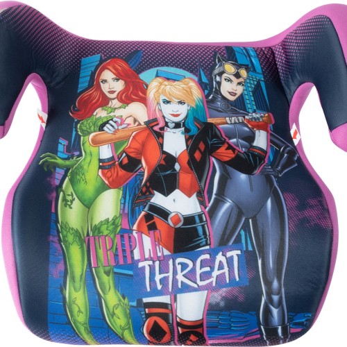 καθισματάκι αυτοκινήτου booster παιδικό 15-36kg catwoman - poison ivy - harley quinn 1τμχ colzani