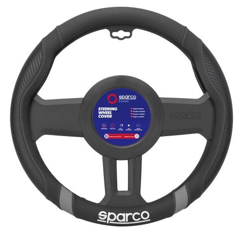 κάλυμμα τιμονιού συνθετικό γκρι 1τμχ sparco
