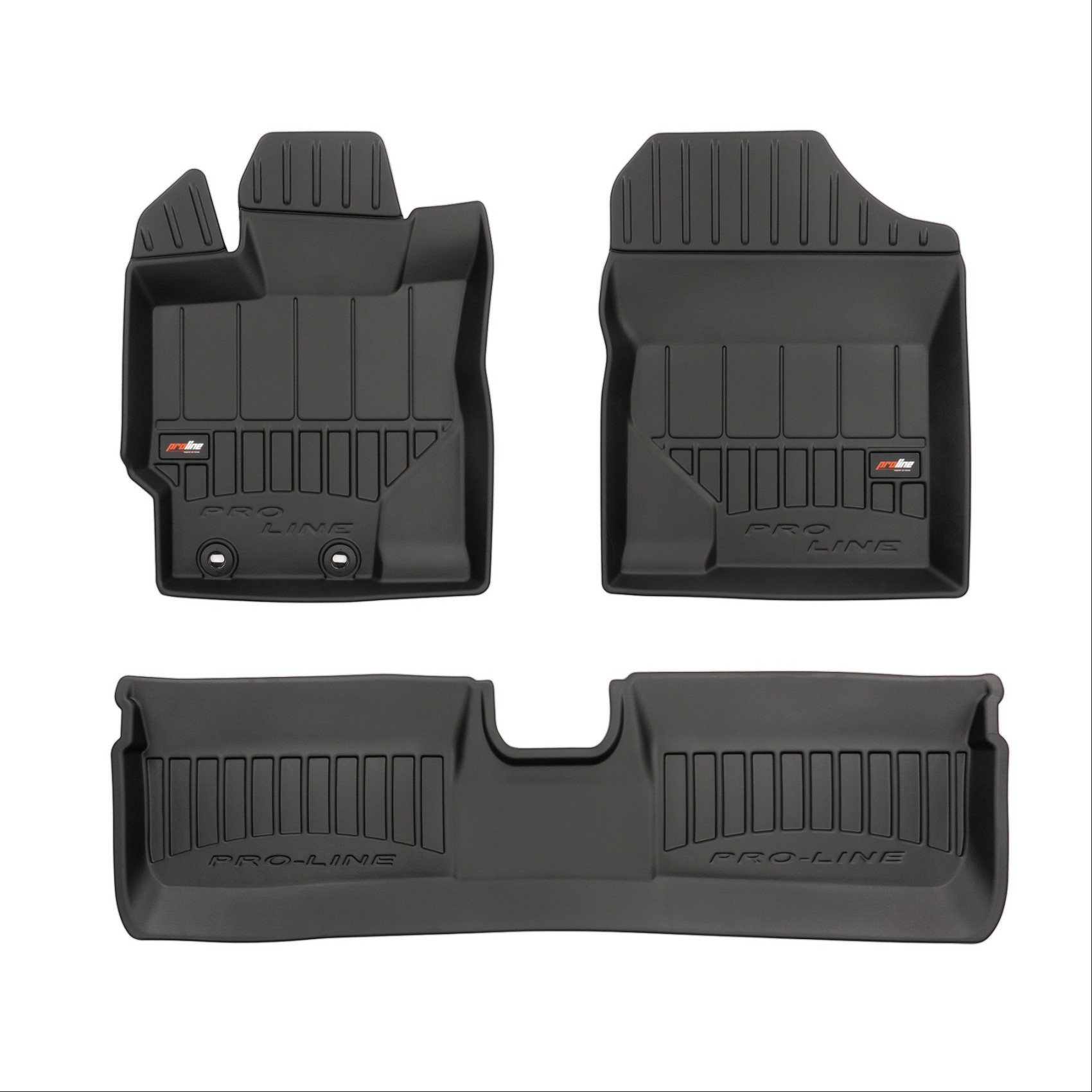 Πατάκια-Σκαφάκια ProLine Toyota Yaris 2011-2019 (Οχι Hybrid) 3τμχ Frogum
