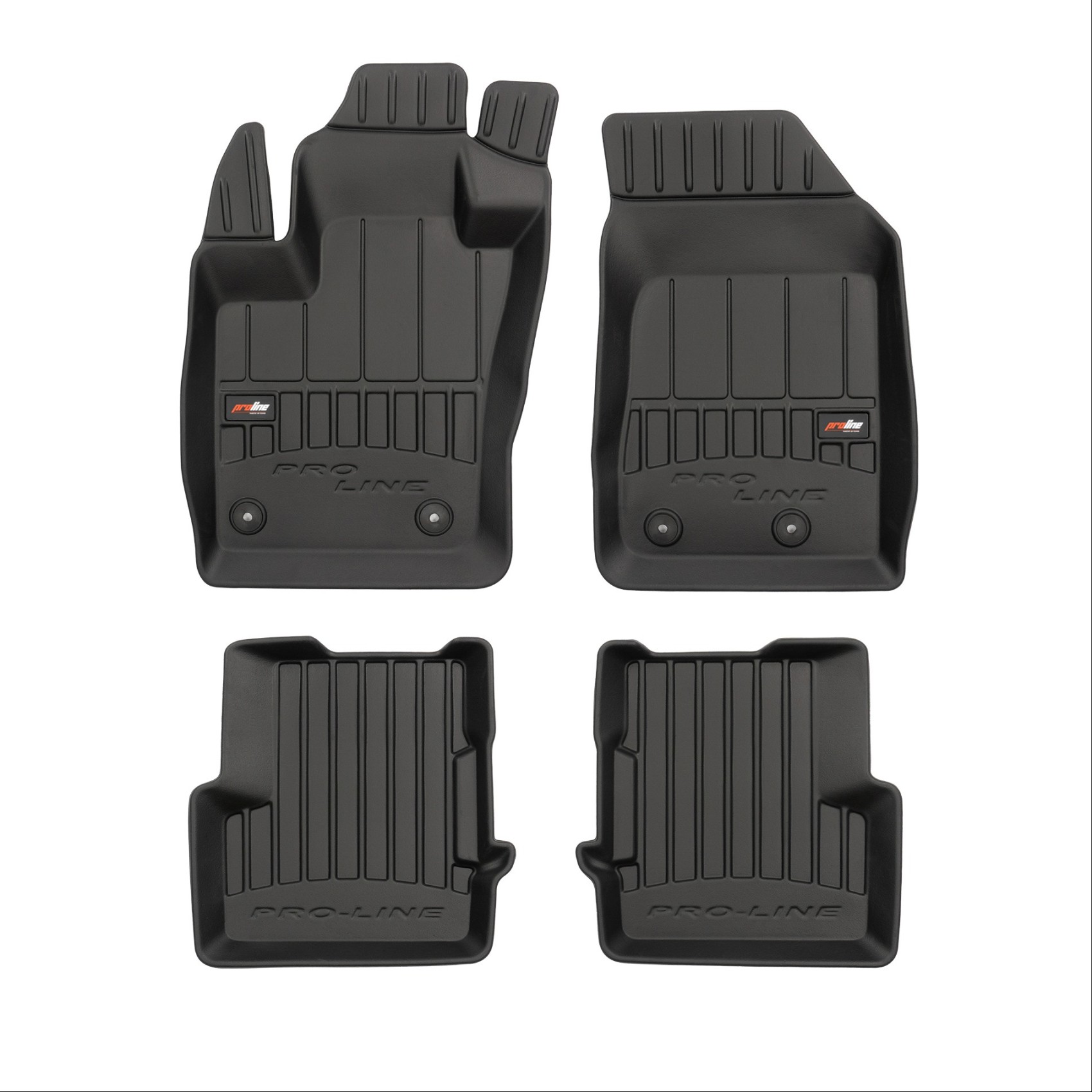 Πατάκια-Σκαφάκια ProLine Jeep Renegade 2014-> Fiat 500X 2014-> 4τμχ Frogum