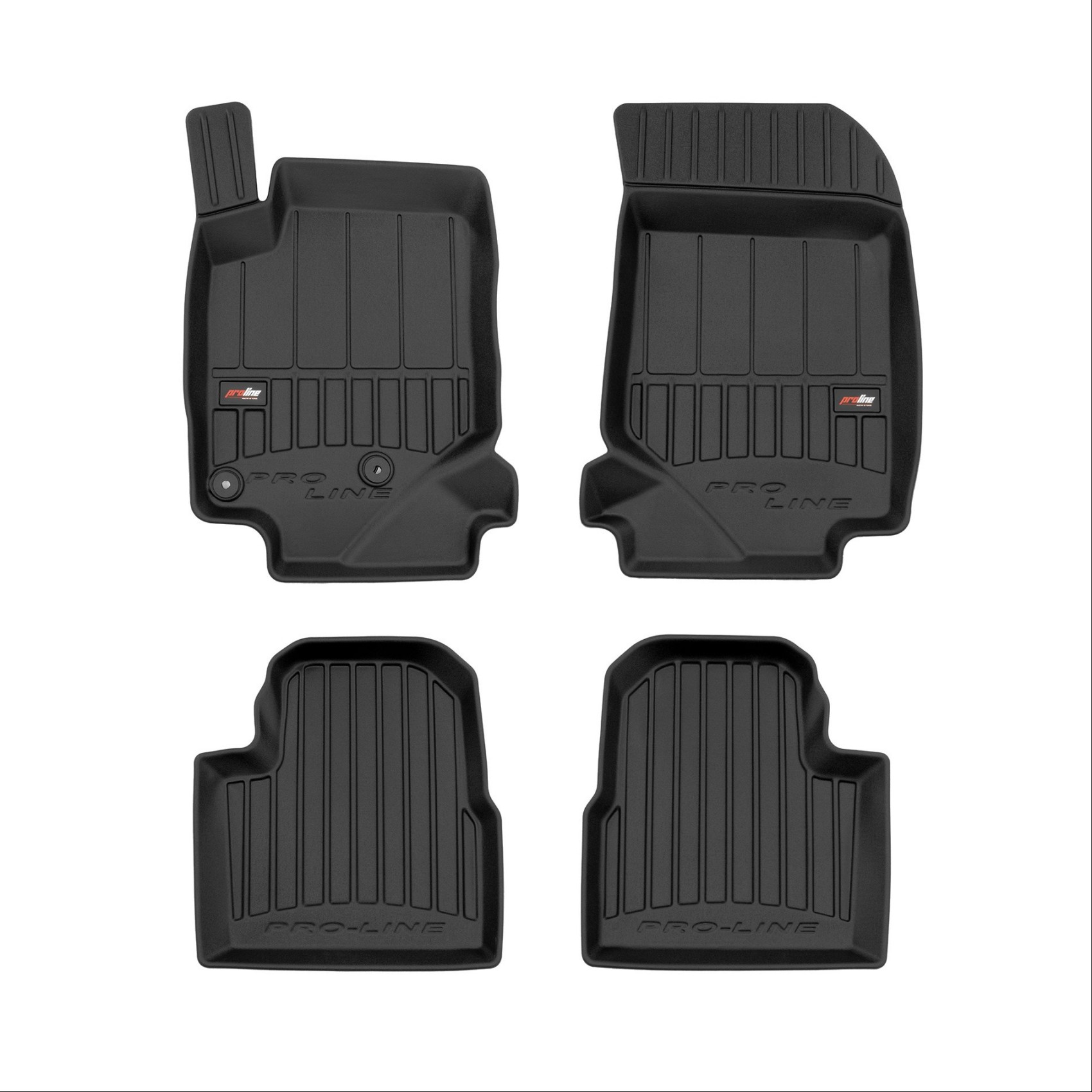 Πατάκια-Σκαφάκια ProLine Citroen C4 2020-> - Peugeot 2008 2019->  4τμχ Frogum