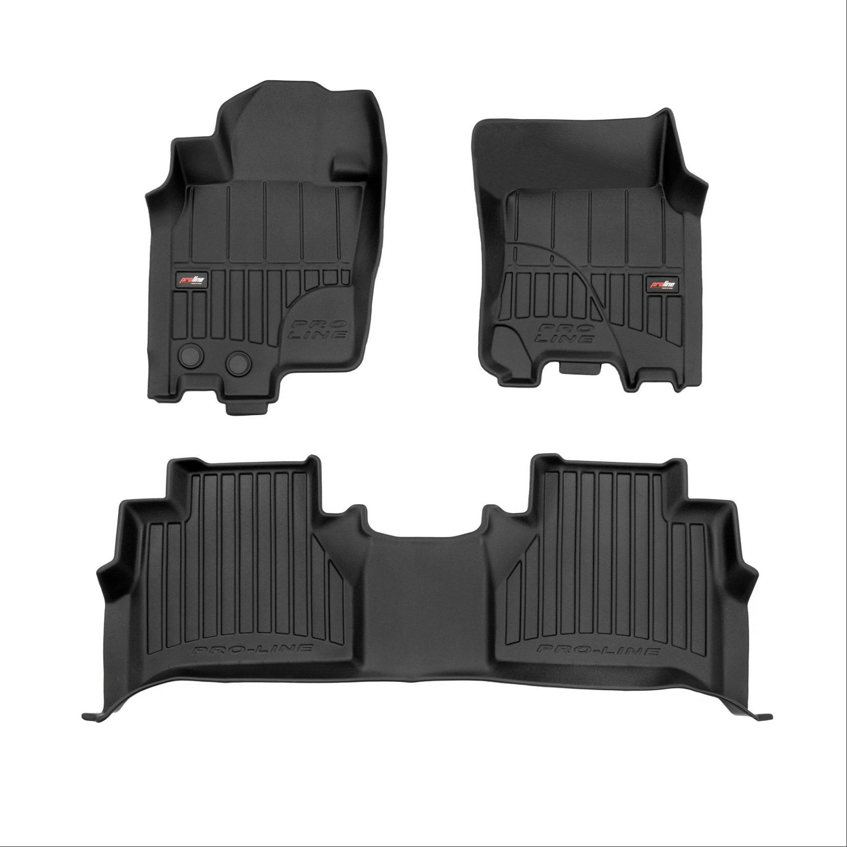 Πατάκια-Σκαφάκια ProLine Nissan Navara 2014->4D 3τμχ Frogum