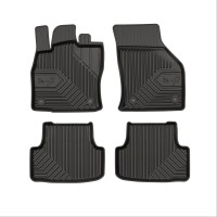 πατάκια-σκαφάκια no77 για seat leon 2012-2020 vw golf 7 2012-2019 vw t-roc 2017-> 4τμχ frogum