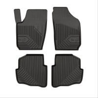 πατάκια-σκαφάκια no77 για skoda fabia 1999-2007 4τμχ frogum
