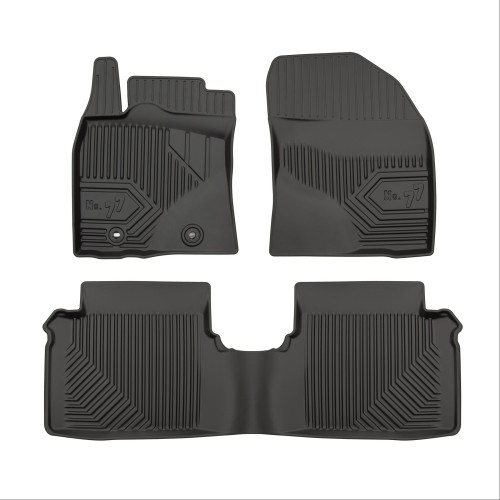 πατάκια-σκαφάκια no77 για toyota avensis 2009-2018 3τμχ frogum