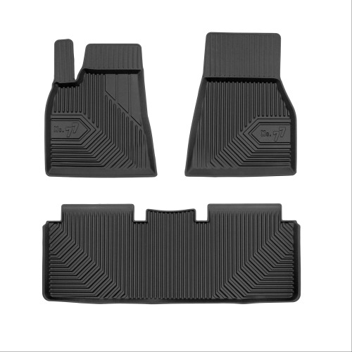 πατάκια-σκαφάκια no77 για tesla model s 2012-2021 3τμχ frogum