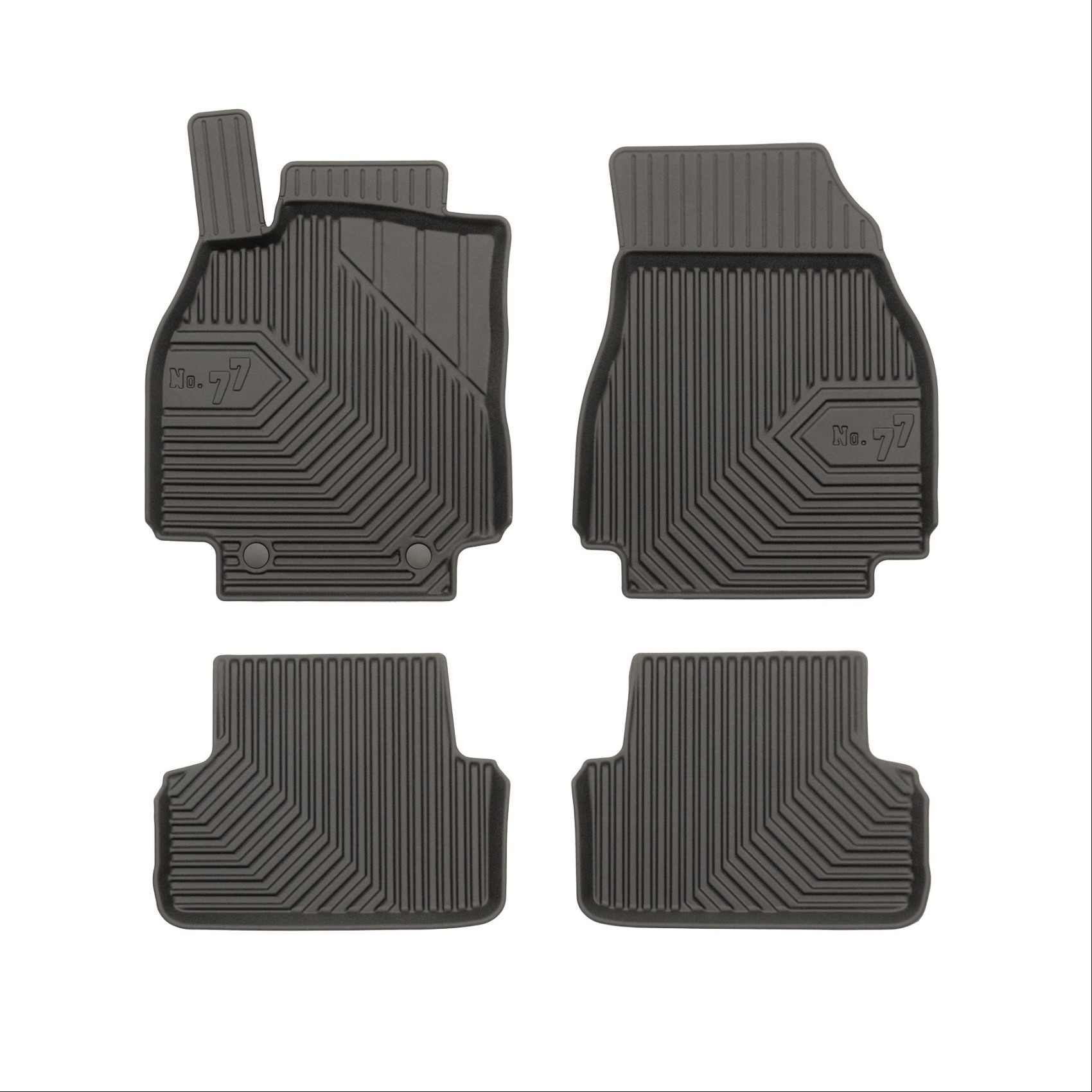 Πατάκια-Σκαφάκια No77 για Renault Megane 2002-2009 4τμχ Frogum