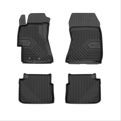πατάκια-σκαφάκια no77 για subaru impreza 2007-2011 4τμχ frogum