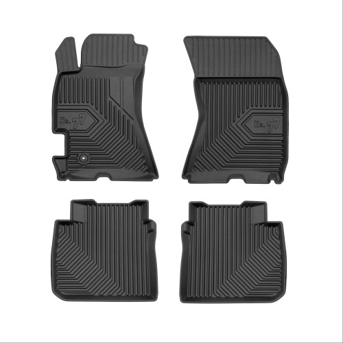 πατάκια-σκαφάκια no77 για subaru legacy 2003-2009 subaru outback 2003-2009 4τμχ frogum