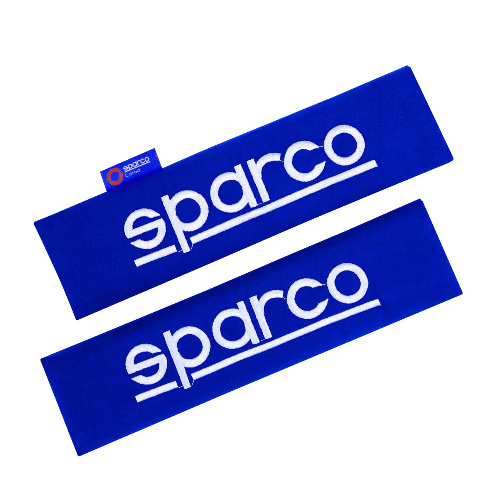 μαξιλαράκια ζώνης μπλε 2τμχ sparco