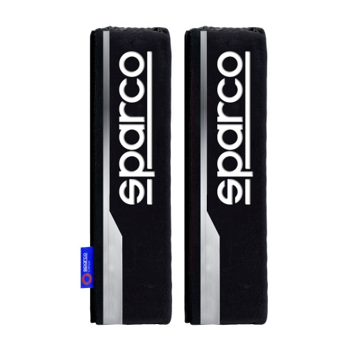 μαξιλαράκια ζώνης μαύρο 2τμχ sparco