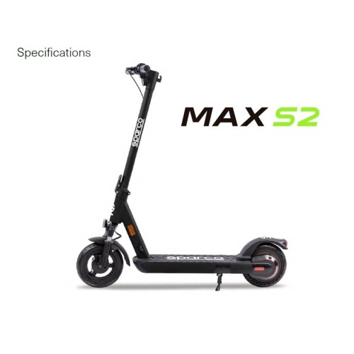 πατίνι ηλεκτρικό 350w 7.8ah μαύρο sparco