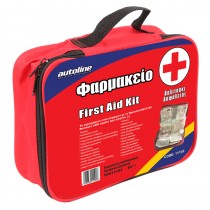 Φαρμακείο Αυτοκινήτου Τσαντάκι First Aid Kit με εξοπλισμό κατάλληλο για πρώτες βοήθειες 