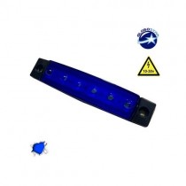 Led Φώτα Όγκου Φορτηγών Ip66 1Τμχ - Μπλε