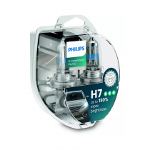 Λάμπες Philips H7 X-treme Vision Pro150 12V 55W Έως 150% Περισσ.Φως 2τμχ