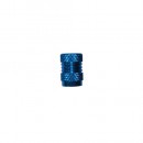 Καπάκια Βαλβίδων 4τμχ Εξάγωνο Αutoline - Μπλε