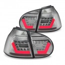 Πίσω φανάρια χρωμίου Led Lightbar Design  για VW Golf 5 